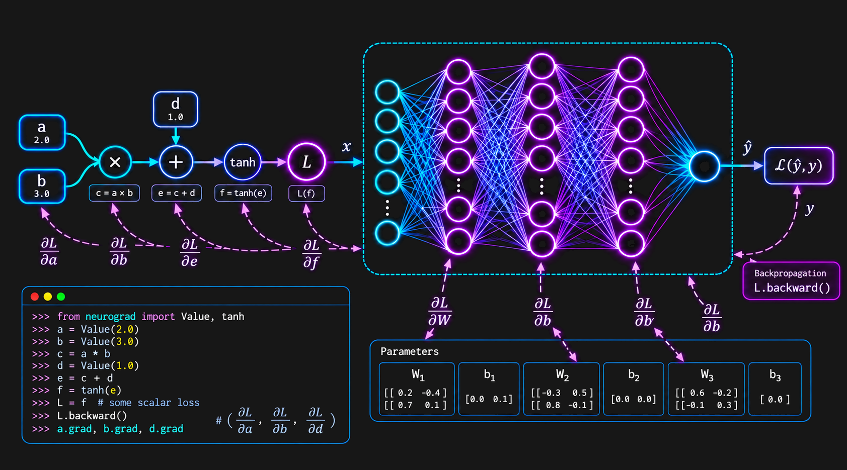 NeuroGrad project screenshot
